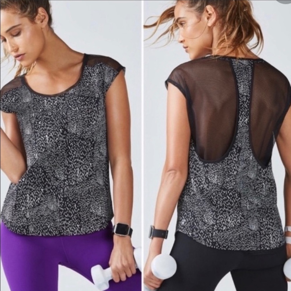 FABLETICS Vanessa Work Out Top Mesh